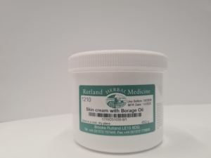 Skin cream with Borage Oil